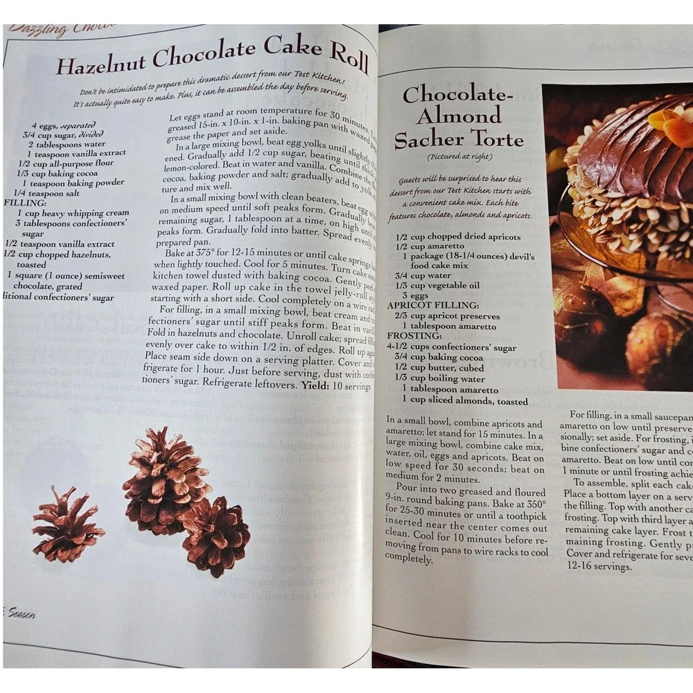 Taste of Home Holiday & Celebrations Cookbook Lot 2002 2006 2008 Hardcover Books